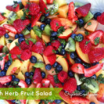 Fresh Herb Fruit Salad