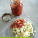 Perfect Scrambled Eggs with Homemade Sweet Chili Sauce