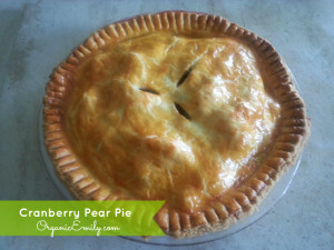 Cranberry Pear Pie 4