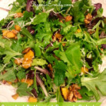 Roasted Butternut Squash Salad with Warm Cider Dressing