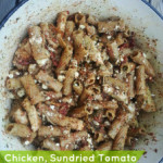 Chicken, Sun-Dried Tomato and Feta Pesto Pasta