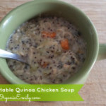 Creamy Vegetable Quinoa Chicken Soup