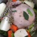 Homemade Tender Chicken and Broth for Casseroles or Soup