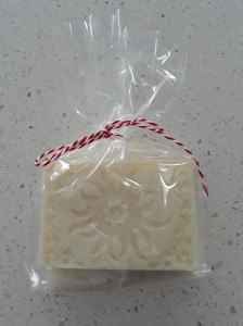 Natural Cold Process Soap with label
