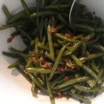 French Green Beans with Caramelized Onions 
