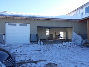 hardie board install garage